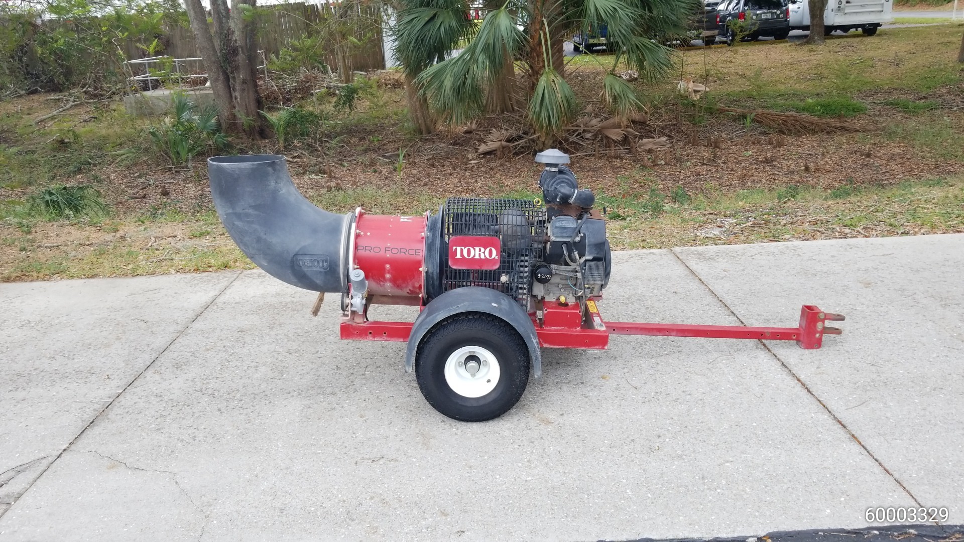 Used Toro Pro Force Debris Blower 60003329